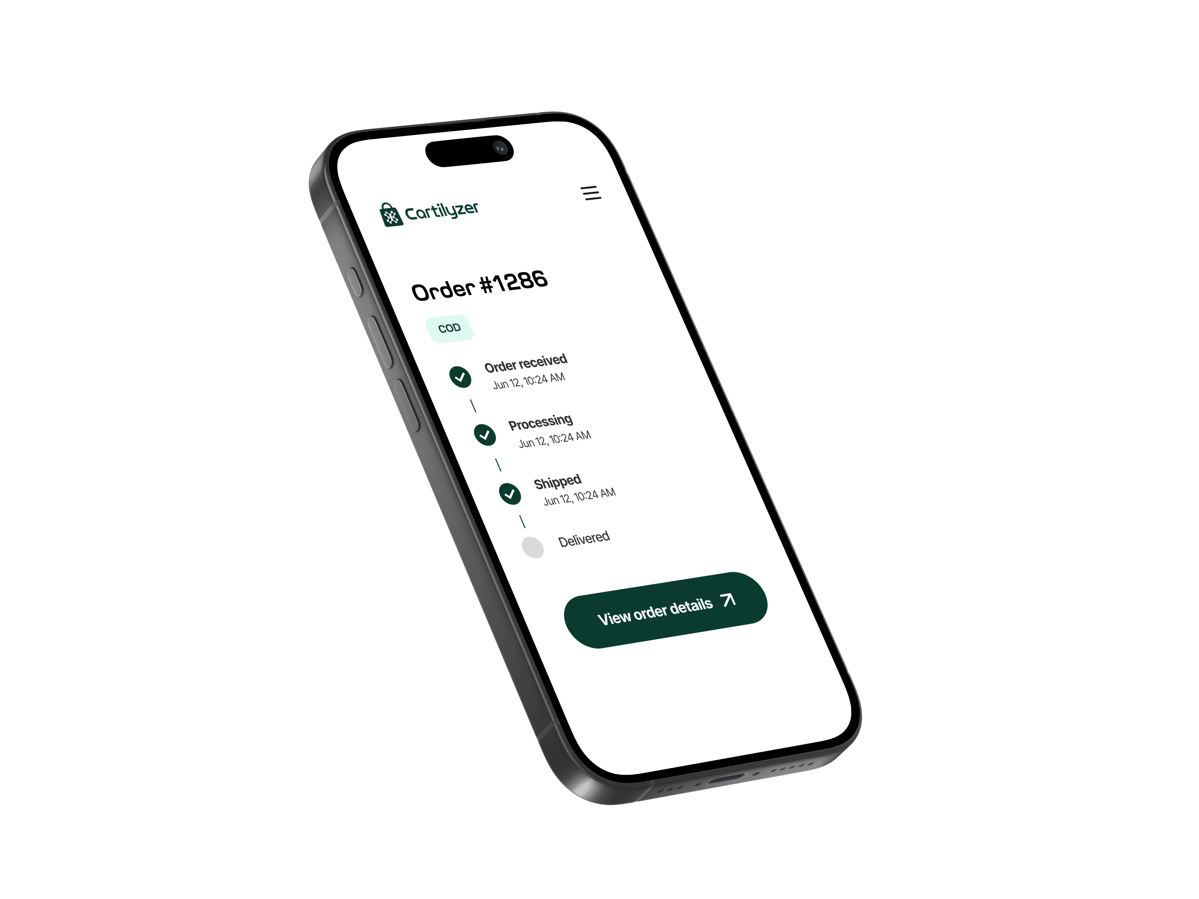 Cartilyze Mobile Order Management